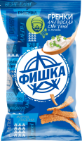 Гренки ФИШКА Альпийская сметана с луком